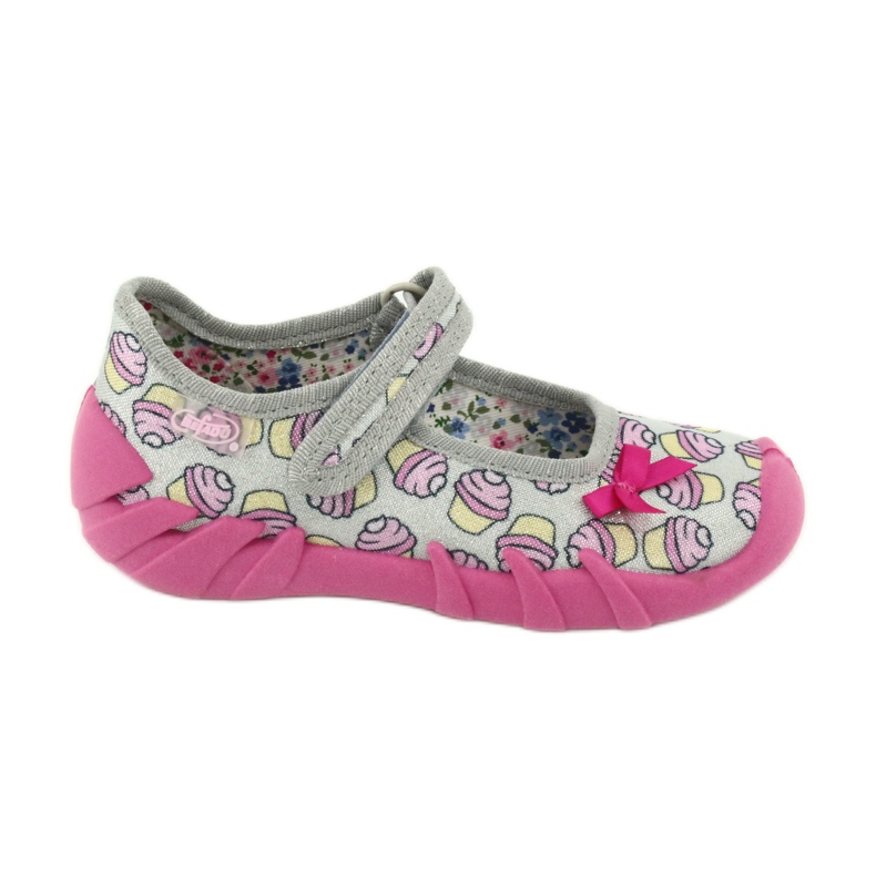 Befado children's shoes 109P197 pink grey Befado children's shoes 109P197 pink grey