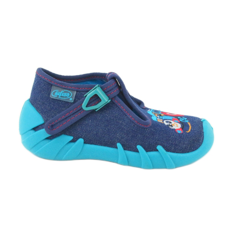 Befado children's shoes 110P372 navy blue blue multicolored