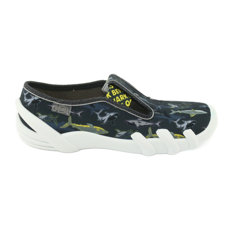 Befado children's shoes 290Y198 grey multicolored