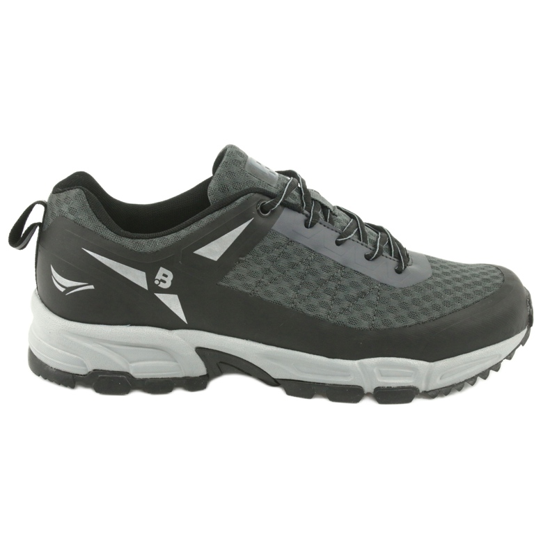 Trekking sports shoes McBraun 20MN37-1760 black grey