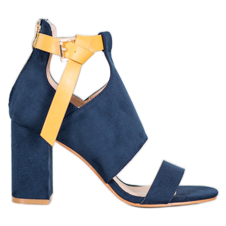 Fashionable VINCEZA sandals blue