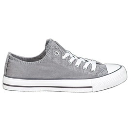 McKey Stylish Textile Sneakers grey McKey Stylish Textile Sneakers grey