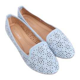 Blue openwork lords 9F126 Blue