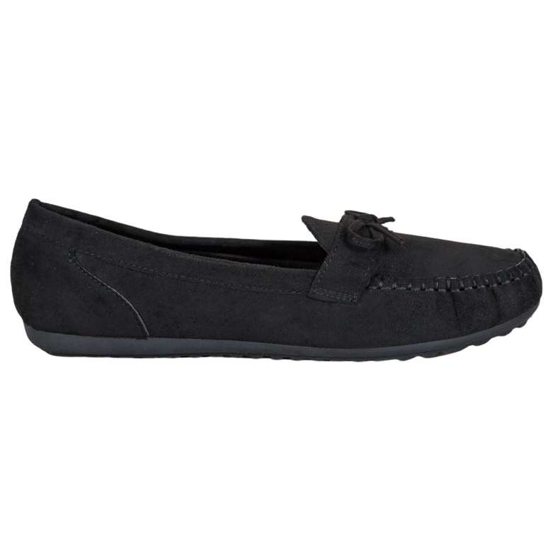 SHELOVET Casual Loafers With A Bow black yellow