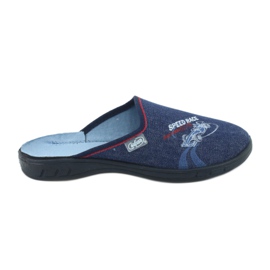 Befado colored children's shoes 707Y403 navy blue blue
