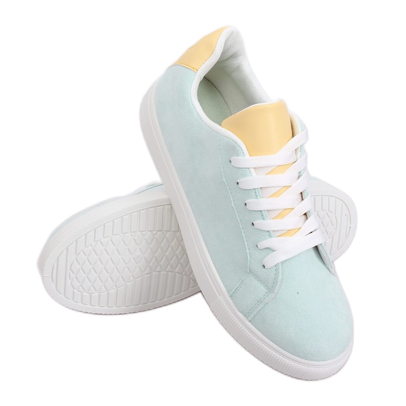 Women's mint sneakers WB810 L.GREEN