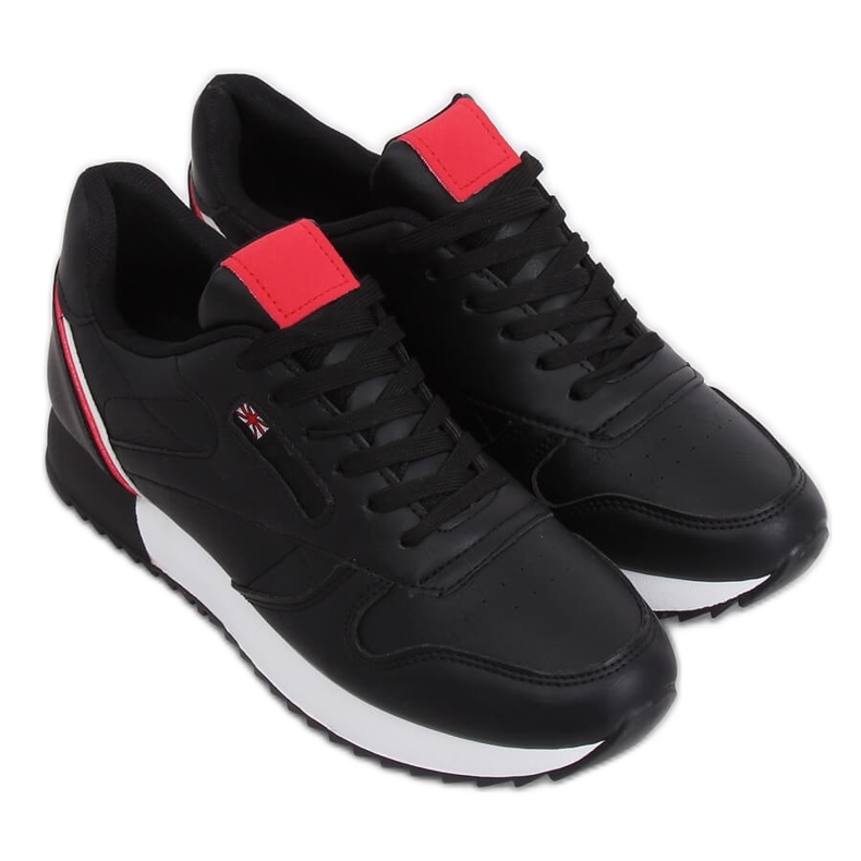 Black sports shoes for women BK938 Black