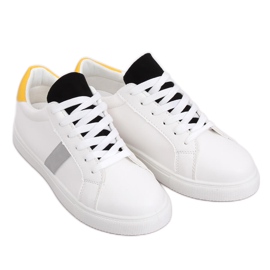 White women's sneakers WB811 WHITE / BLACK White women's sneakers WB811 WHITE / BLACK