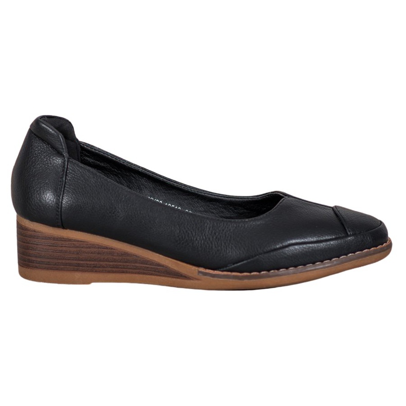 Vinceza Casual Wedge Pumps black