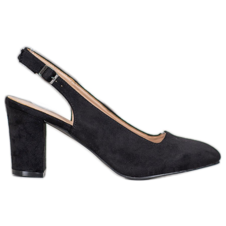 Pumps with an exposed VINCEZA heel black