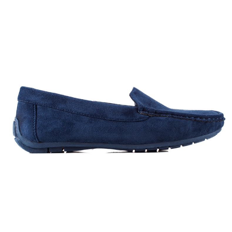 Evento Comfortable suede loafers blue