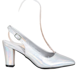 Goodin Pumps With Holo Effect grey Goodin Pumps With Holo Effect grey