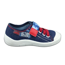 Befado children's shoes 251X101 white red blue Befado children's shoes 251X101 white red blue