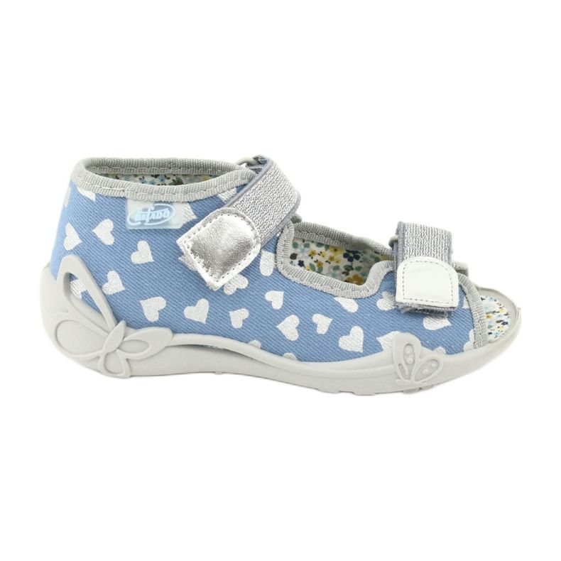 Befado children's shoes 242P101 blue grey