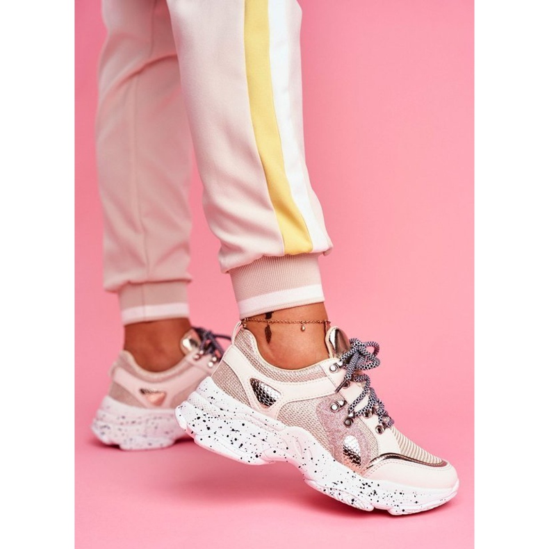 SEA Women's beige sports sneakers 3189 SEA Women's beige sports sneakers 3189