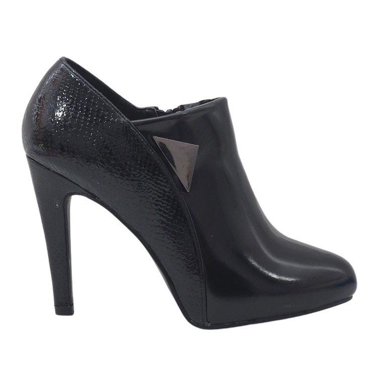 Black LEI-46 high heel boots