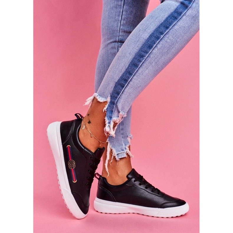 SEA Black women's sports shoes BL161