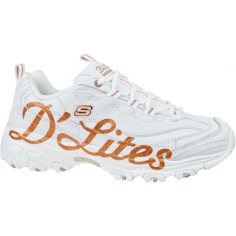 Skechers D'Lites Glitzy City W 13165-WTRG Shoes white Skechers D'Lites Glitzy City W 13165-WTRG Shoes white