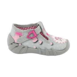 Befado children's shoes 110P359 pink grey