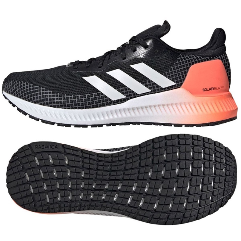 Adidas Solar Blaze M EE4228 shoes white black orange Adidas Solar Blaze M EE4228 shoes white black orange