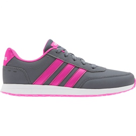 Adidas Vs Switch 2 K Jr FV5653 shoes pink grey Adidas Vs Switch 2 K Jr FV5653 shoes pink grey