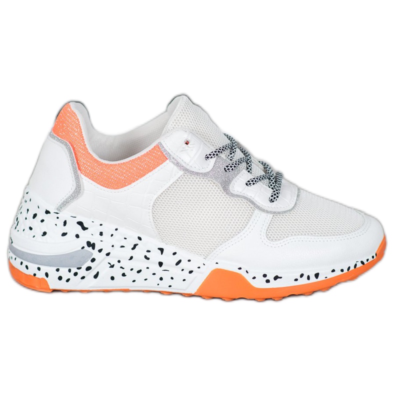 SHELOVET Sneakers With Mesh white
