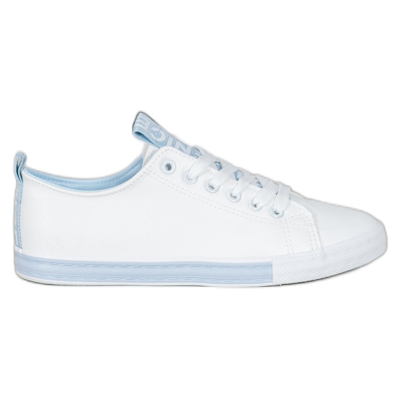 SHELOVET Sneakers With Eco Leather Nice white