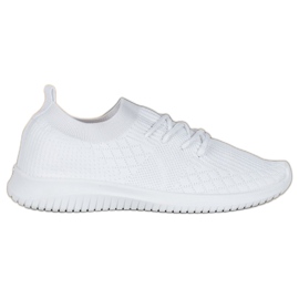 SHELOVET Openwork Sport Shoes white