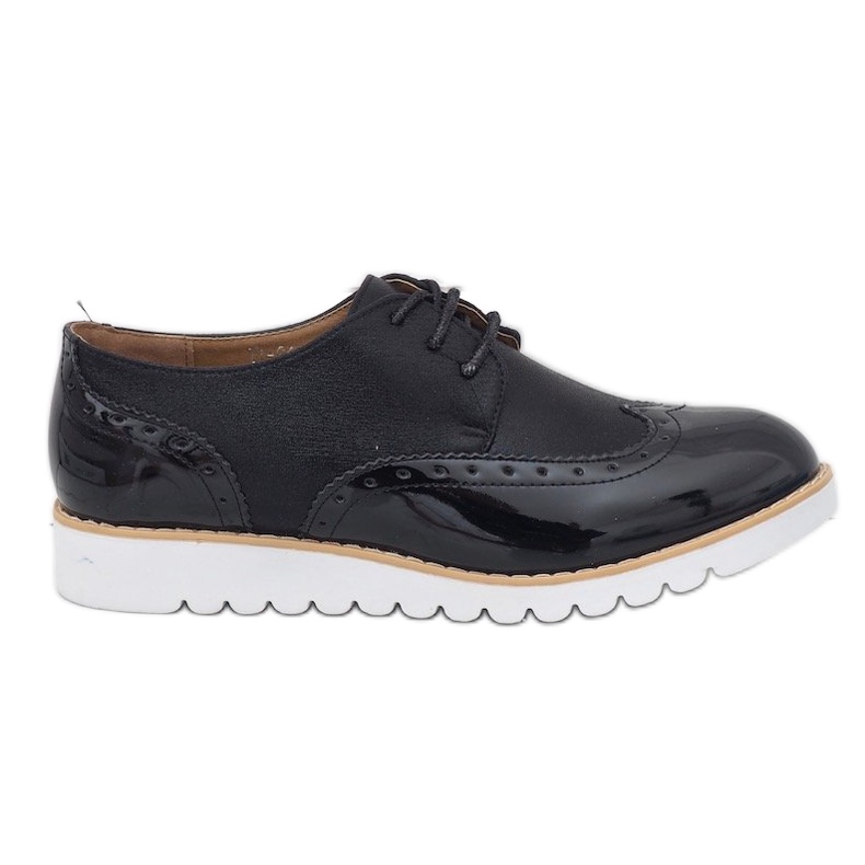 Black Lacquered Jazz Shoes TL-61