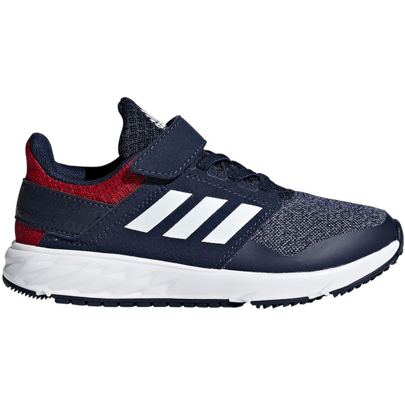 Shoes adidas FortaFaito El K Jr F34122 navy blue