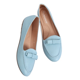 Blue women's loafers A8637 Blue Blue women's loafers A8637 Blue