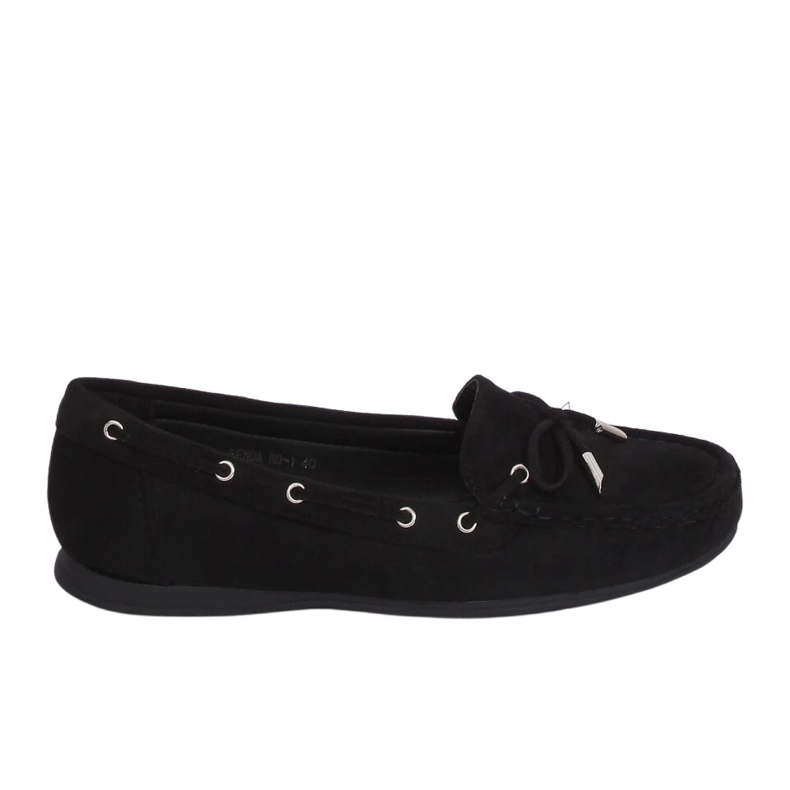 Black women's loafers RQ-1 Black