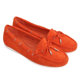 Orange women's loafers RQ-1 Orange