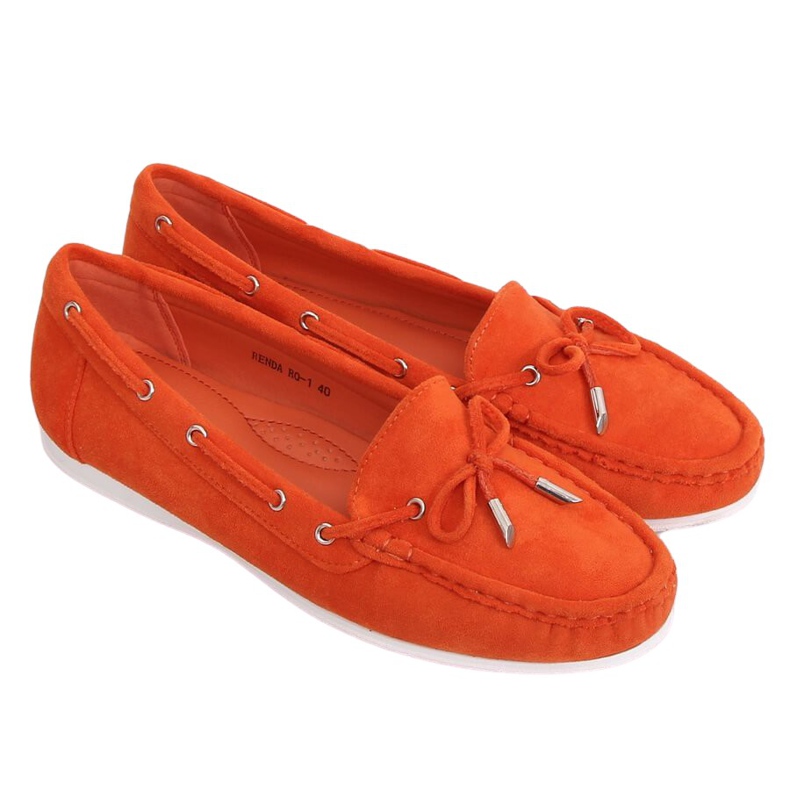 Orange women's loafers RQ-1 Orange