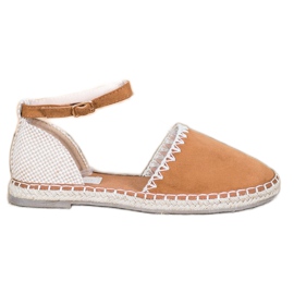 Goodin Brown Espadrilles With Suede