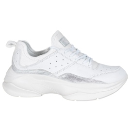 Kylie Comfortable Sneakers On The Platform white grey Kylie Comfortable Sneakers On The Platform white grey