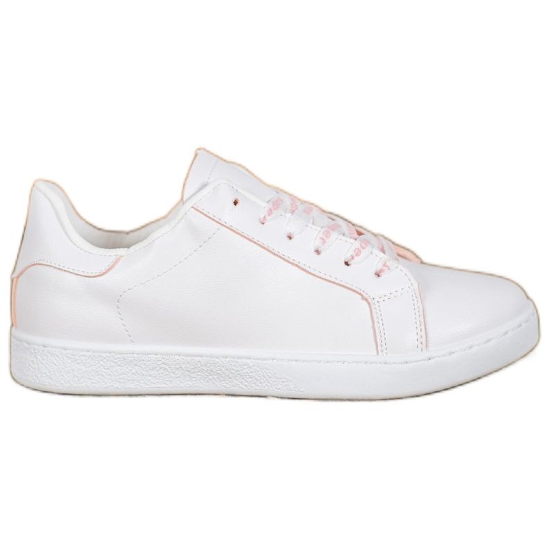 SHELOVET Super sports shoes white pink