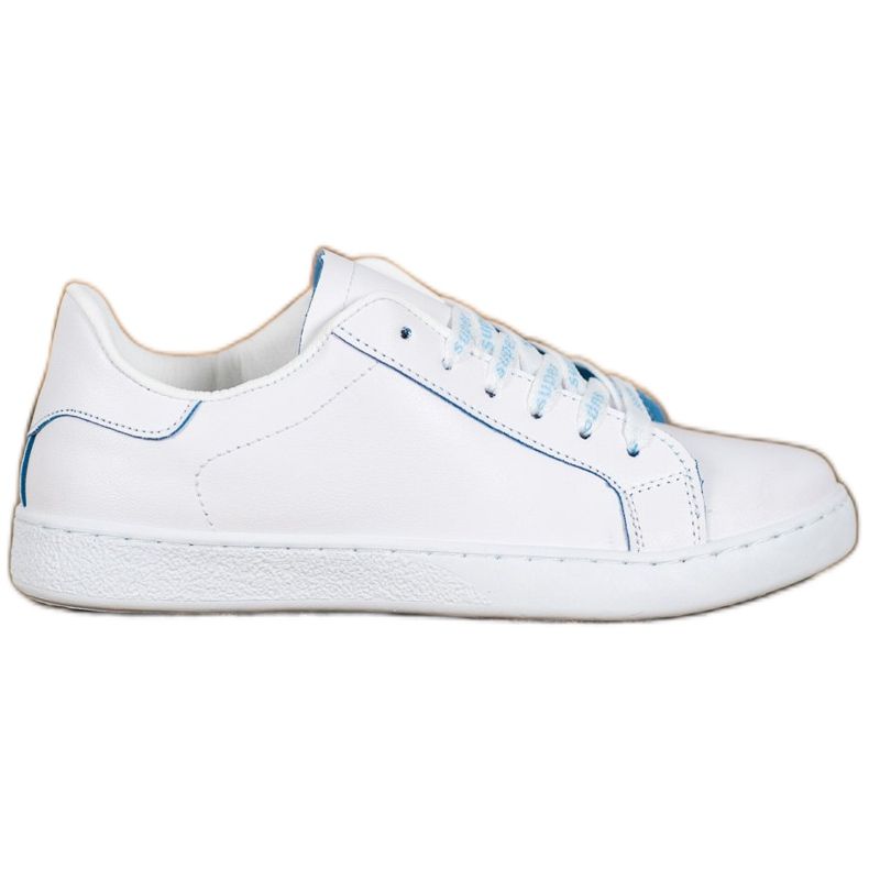 SHELOVET Super sports shoes white blue SHELOVET Super sports shoes white blue