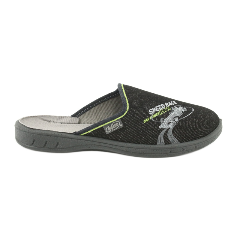 Befado colored children's shoes 707Y405 black grey green