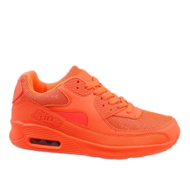 Orange DN7-16 neon trainers