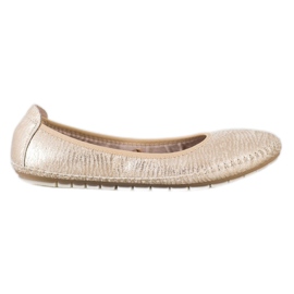 Kylie Classic ballerinas golden