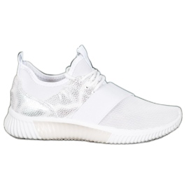 SHELOVET Sports shoes with an elastic band white