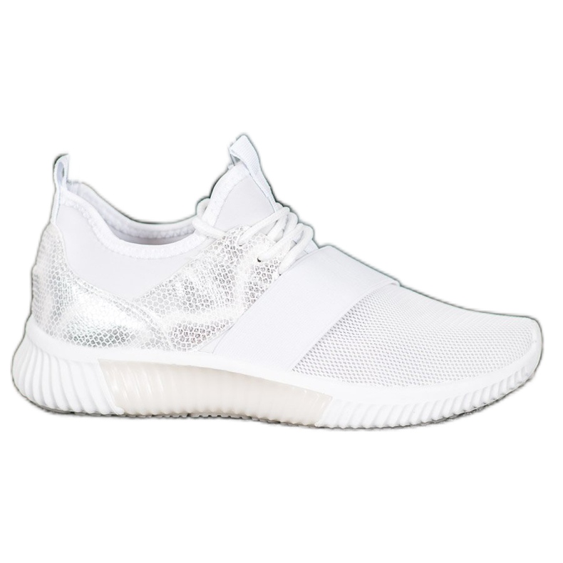 SHELOVET Sports shoes with an elastic band white
