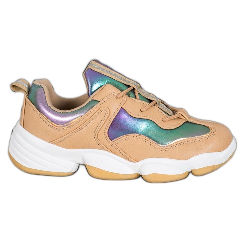 Kylie Stylish Sport Shoes beige multicolored