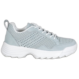 Kylie Light Openwork Sneakers grey