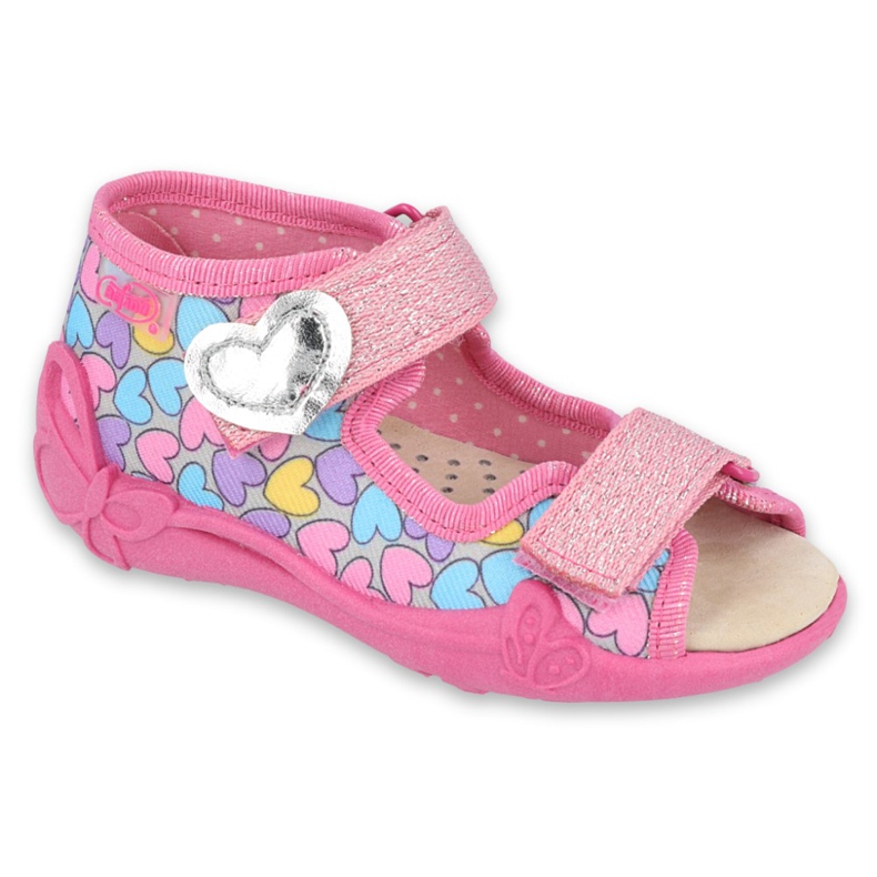 Befado yellow children's shoes 342P014 pink Befado yellow children's shoes 342P014 pink