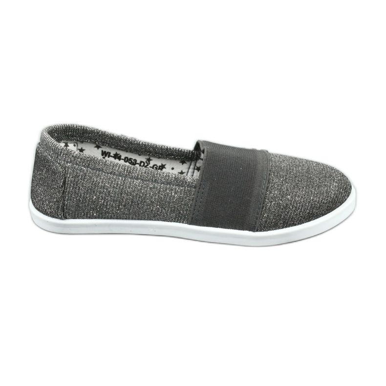Comfortable silvery Wishot 44-053 sneakers grey Comfortable silvery Wishot 44-053 sneakers grey