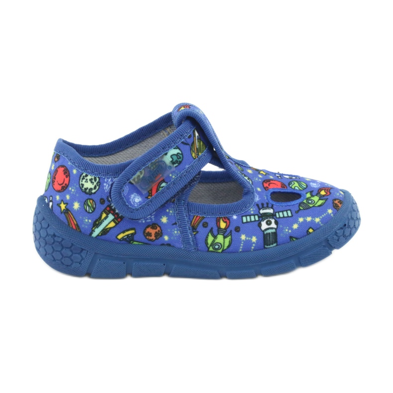 Befado children's shoes 533P003 blue multicolored