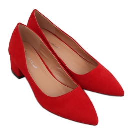 Pumps low heels red 3837 Red