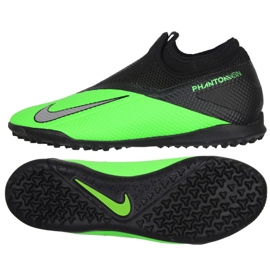 Nike Phantom Vsn 2 Academy Df Tf M CD4172 306 football shoes black multicolored